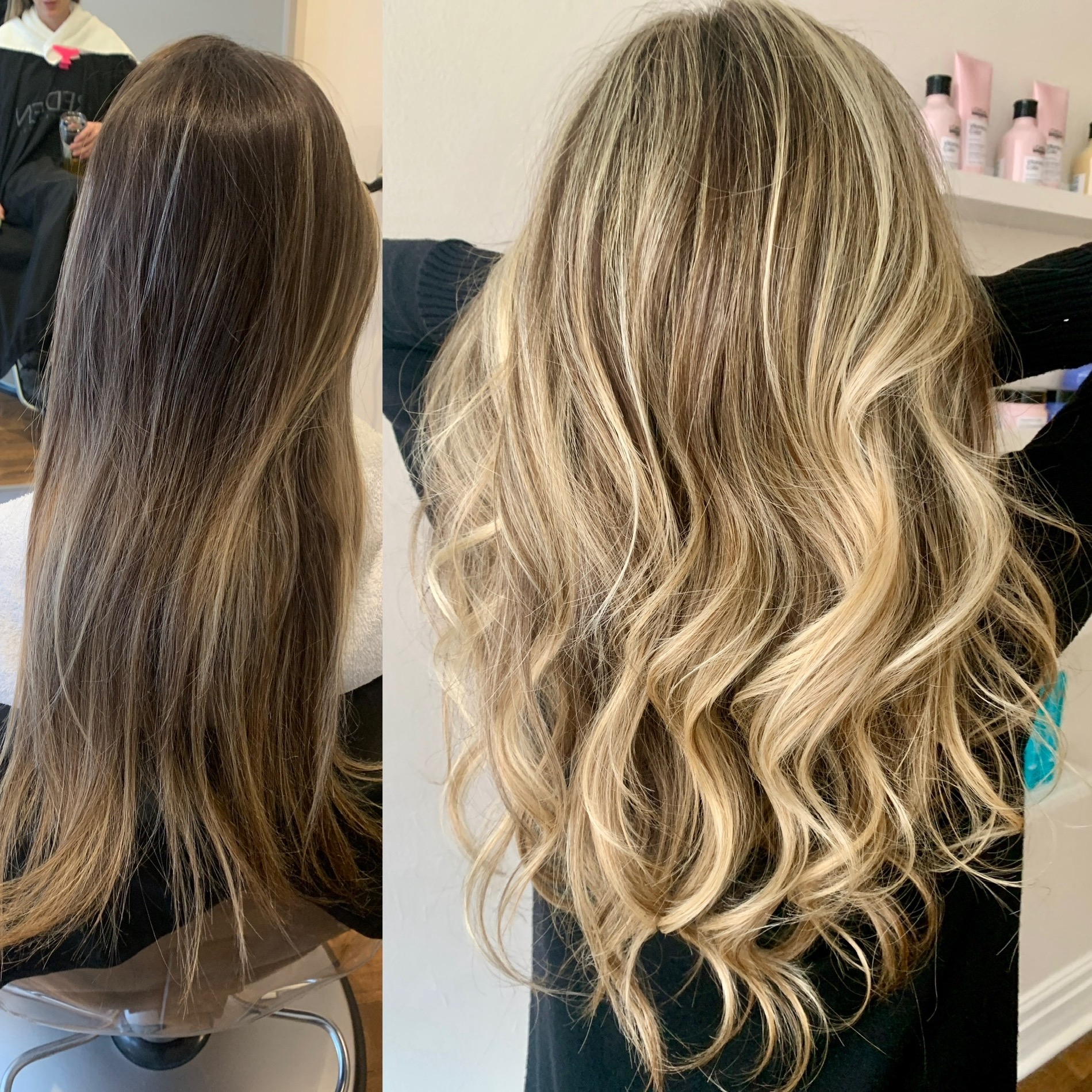 blonde balayage toronto